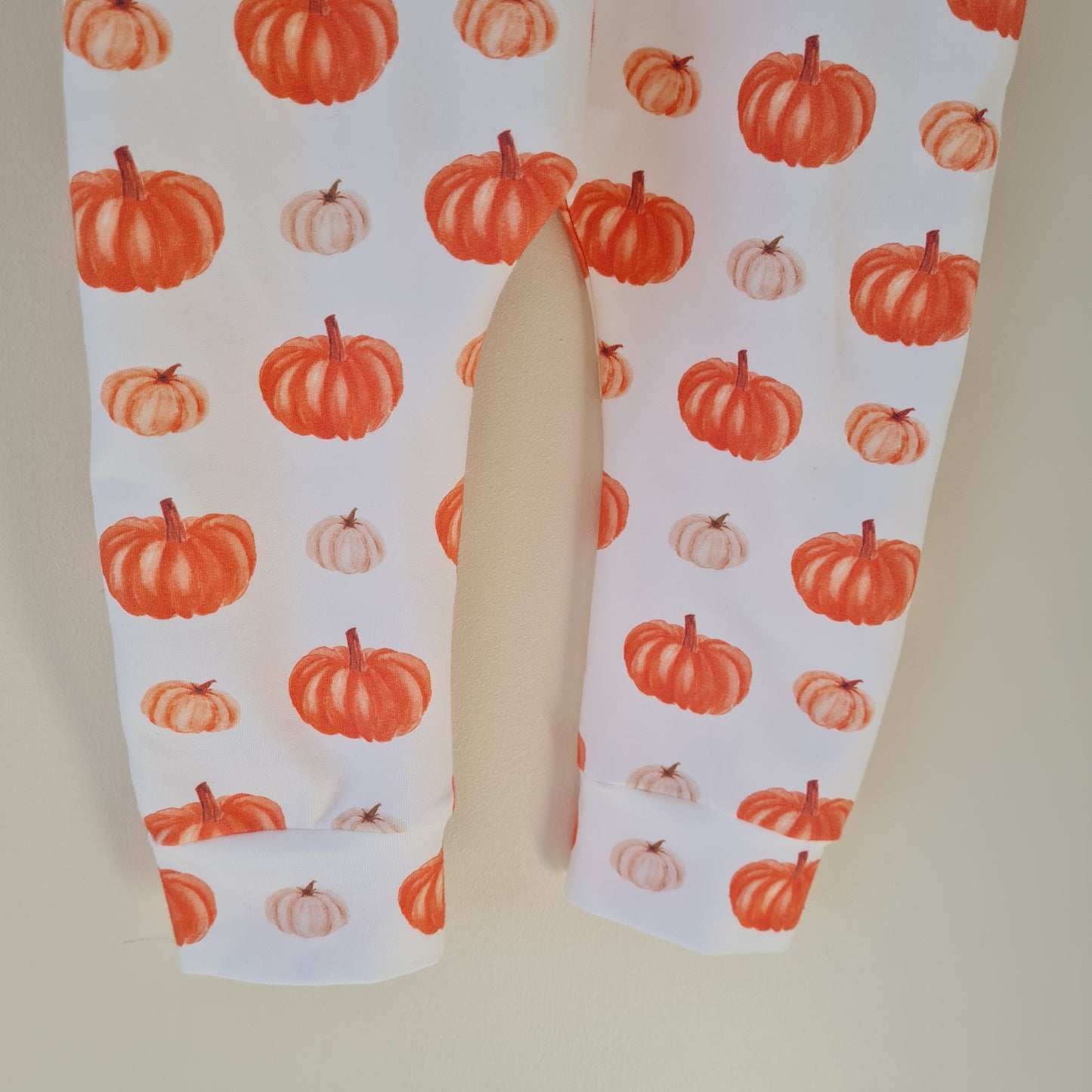 Pumpkin Unisex Romper