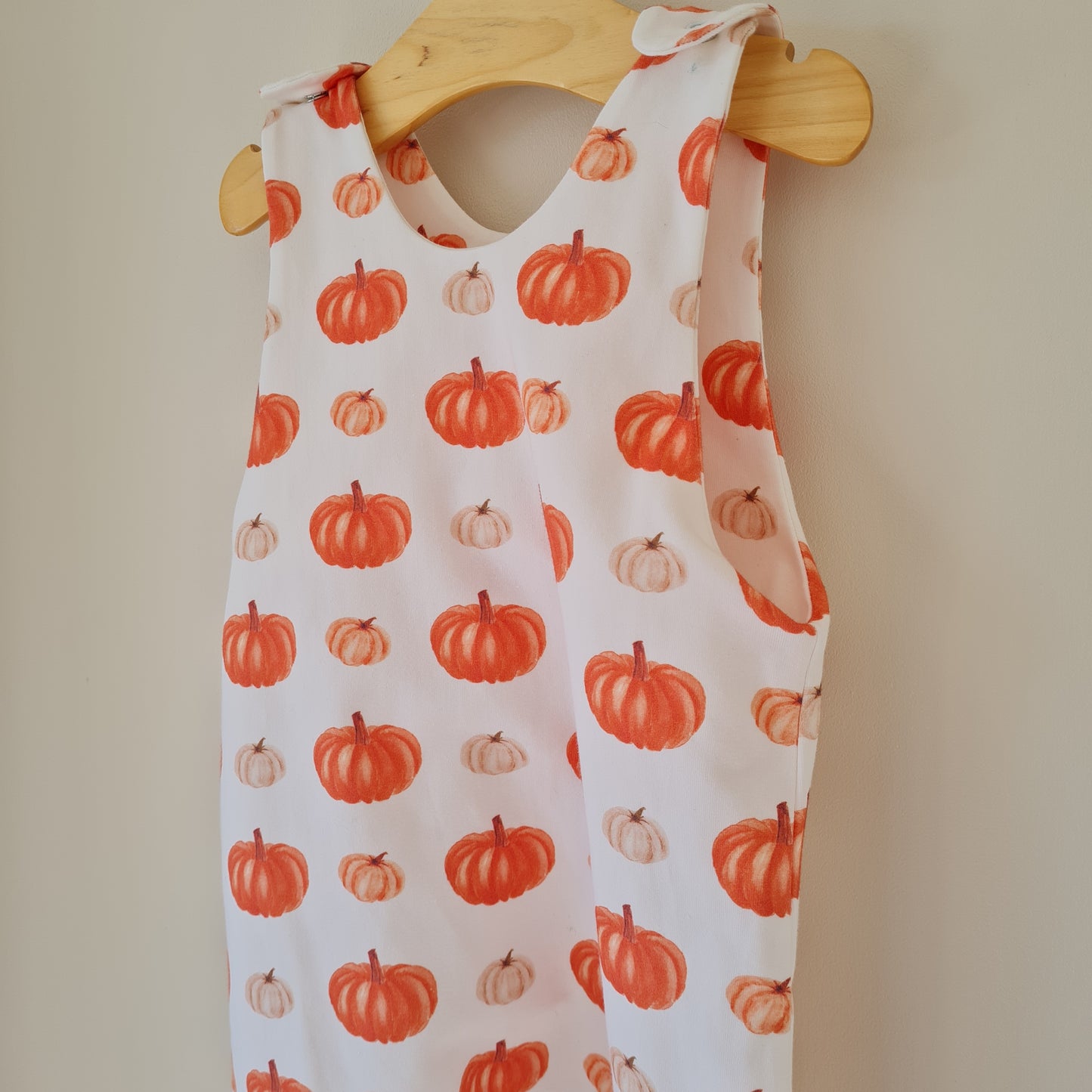 Pumpkin Unisex Romper